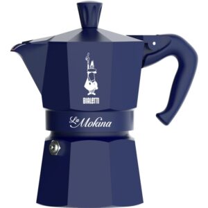 Bialetti 0005411 Rankinis kavos virimo aparatas Mokos gaminimo indas 0,04 L Mėlyna - Image 2