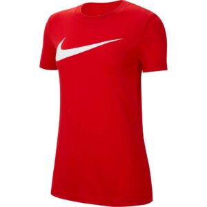 Nike Dri-FIT Park 20 Women's T-Shirt Red CW6967 657 S - Image 3