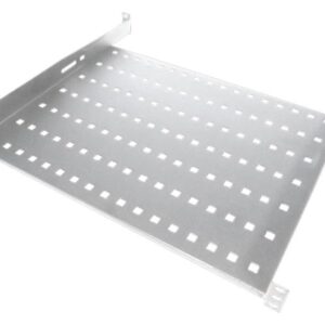 Alantec SA-P-19-1U-550-4-S Fiksuota lentyna 19", 1U gylis 550 mm, pilka - Image 2