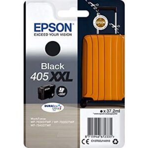 Epson 405XXL DURABrite Ultra Ink rašalo kasetė 1 vnt Originalus Ekstra (Super) didelės išeigos Juoda - Image 2