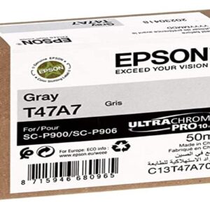 Epson T47A7 rašalo kasetė 1 vnt Originalus Standartinė išeiga Pilka - Image 2
