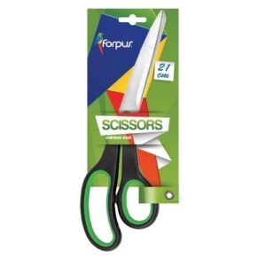 Žirklės Forpus, 21cm, gumuotos  1110-005