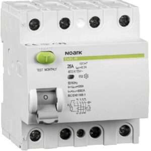 Noark liekamosios srovės automatiniai jungikliai Ex9L-N 4P 40A 30mA - Image 2