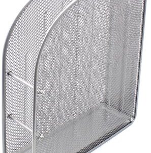 Stovas dokumentams Forpus, 7cm, sidabrinis, perforuoto metalo  1003-013