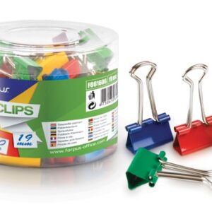 Spaustukai Forpus, 19mm, spalvoti (40) 1105-007