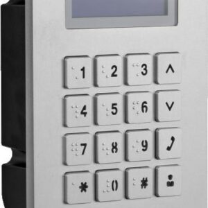 BCS LINE vaizdo telefonspynės sistema 5,84 cm (2.3") Sidabras, Juoda - Image 3