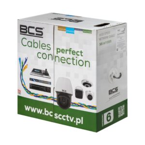 BCS BCS-U/UTP-CAT6-LSOH tinklo kabelis Pilka 305 m U/UTP (UTP) Turas - Image 2