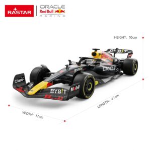 Nuotoliniu būdu valdomas automobilis Formula Oracle Red Bull Racing RB18 R/C, mastelis 1:12, Rastar 94700 - Image 10