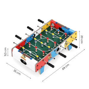 Mini stalo futbolas 70x35 cm stalo futbolo žaidimas vaikams ECOTOYS - Image 10