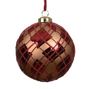Eglutės žaisliukas Decoris 026263, raudonas, polistirenas
