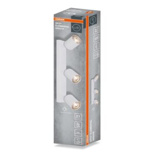 Šviestuvas kryptinis Osram, 3xGU10, baltas. - Image 3
