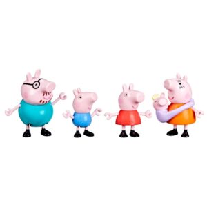 Figūrėlių rinkinys Hasbro Peppa Pig Family, 7.5 cm, 5 vnt - Image 3