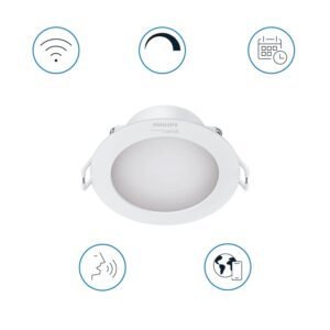 Šviestuvas įleidžiamas Philips 20W, 1800LM, 2200-6500K, RGB - Image 2