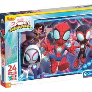 Dėlionė Clementoni MAXI SPIDEY 28527, 62 cm x 42 cm