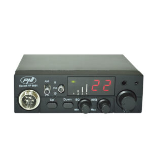Rinkinys CB PNI ESCORT HP 8001L ASQ + laisvų rankų įranga HS81L + magnetinė antena CB PNI Extra 45