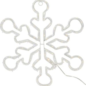 Dekoracija Snaigė su LED, AX3300210, D32 cm, balta