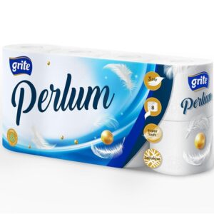 Tualetinis popierius Grite Perlum, 3 sl, 8 vnt.