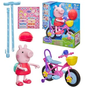 RINKINYS PEPPA PIG PEPPA SU DVIRATUKU
