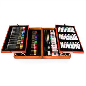 Dailės priemonių rinkinys Easy Stationery, 168 vnt. - Image 2