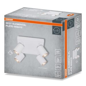 Šviestuvas Kryptinis Osram, 4xGU10, baltas. - Image 3