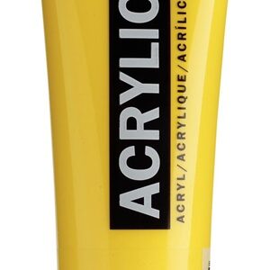 DAŽAI AKRILILIAI PAGRIND GELTONA 120ML - Image 2
