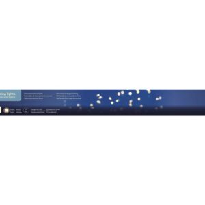 Lempučių girlianda Deco, 489819, 1.5 m, 80 LED Balta/Raudona - Image 3