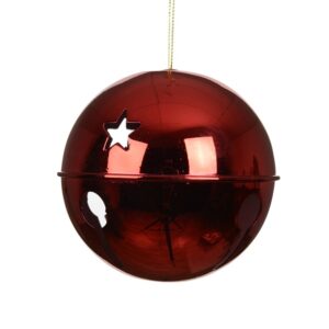 Eglutės žaisliukas Decoris Bell, raudonas