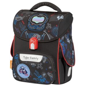 Mokyklinė kuprinė Tiger Family TGJL-099A(1)juoda19x31x36 cm - Image 2