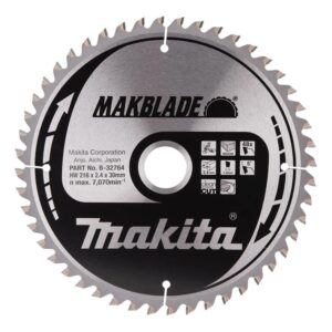 Diskinis medienos pjūklas Makita, TCT, 216x30mm, 48T