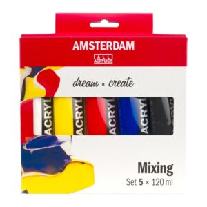 DAŽAI AKRILILIAI RINKIN MIXING 5X120ML - Image 2