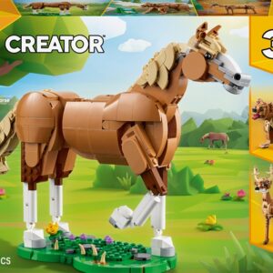 Konstruktorius LEGO® Creator 3in1 Beautiful Horse 31166