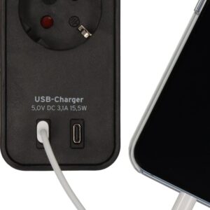 Buitinis ilgintuvas BRENNENSTUHL ECOLOR, 4vt., 2USB C, 1,5 m - Image 2