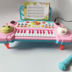 Elektrinis pianinas su mikrofonu Music Piano 8828 - Image 3