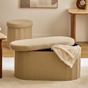 PUFAS DVIGUBAS KREMINIS FINK 76X38X38CM