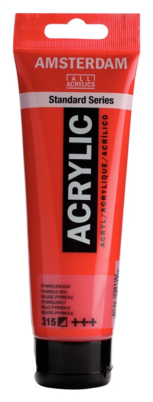 DAŽAI AKRILILIAI PIROLIO RAUDONA 120ML