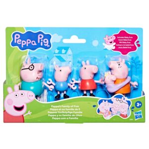 Figūrėlių rinkinys Hasbro Peppa Pig Family, 7.5 cm, 5 vnt - Image 2