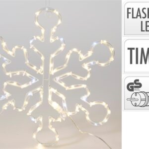 Dekoracija Snaigė su LED, AX3300210, D32 cm, balta - Image 2