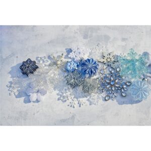 Eglutės žaisliukas Decoris Snowflake, 10 cm - Image 2