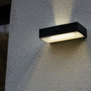 ŠVIESTUVAS SIENINIS SU SAULĖS BAT MESH 5W 800LM TW IP44 - Image 2