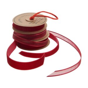 Dovanų pakavimo juostelė 3pack, raudona sp.