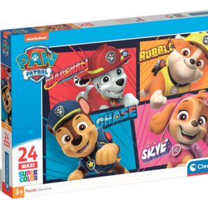 Dėlionė Clementoni PAW PATROL MAXI 24238, 62 cm x 42 cm