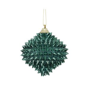 Eglutės žaisliukas Decoris Emerald Spike, mėlynas