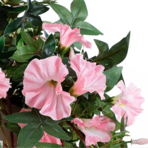 Dirbtinė gėlė vazone, petunija, rožinė sp., 50 cm - Image 2