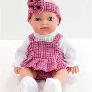 Lėlė - kūdikis Pure baby DF10-014C, 25 cm