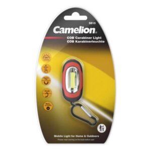 Rankinis žibintuvėlis Camelion COB 30lm, 2 x CR2032 - Image 2