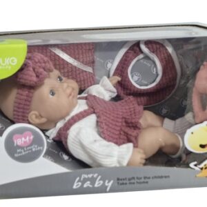 Lėlė - kūdikis Pure baby DF10-014C, 25 cm - Image 3