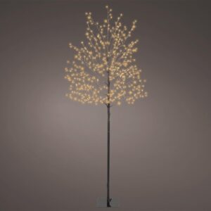 Dekoracija "Medis" su LED apšvietimu, 491627, 150 cm, juoda - Image 2