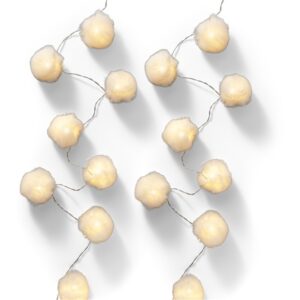 Lempučių girlianda 489547, 2.85 m, šiltai balta 20 LED Balta
