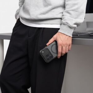 Tech-Protect MAGAIR MagSafe CC iPhone 17 PRO MAX / 18 PRO MAX MATINIS JUODAS - Image 10