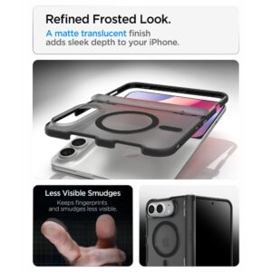 Spigen ULTRA HYBRID PRO MagSafe iPhone DUO FROST BLACK - Image 10